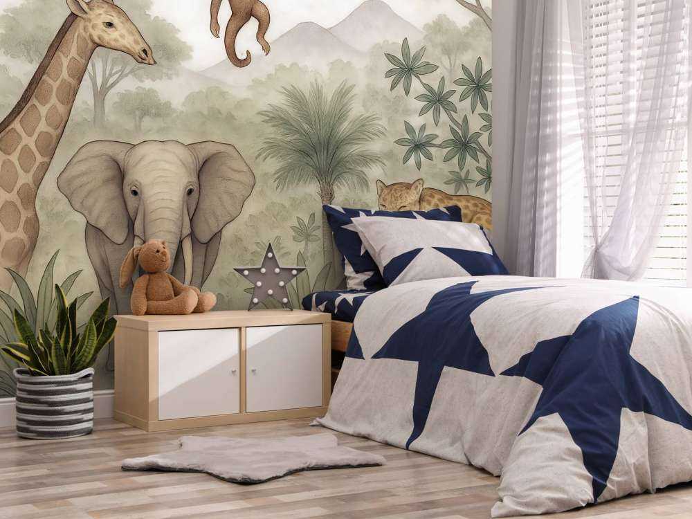 Junglevriendjes in kleur
