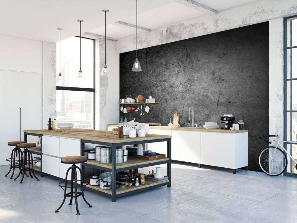 Grijze muur met krassen