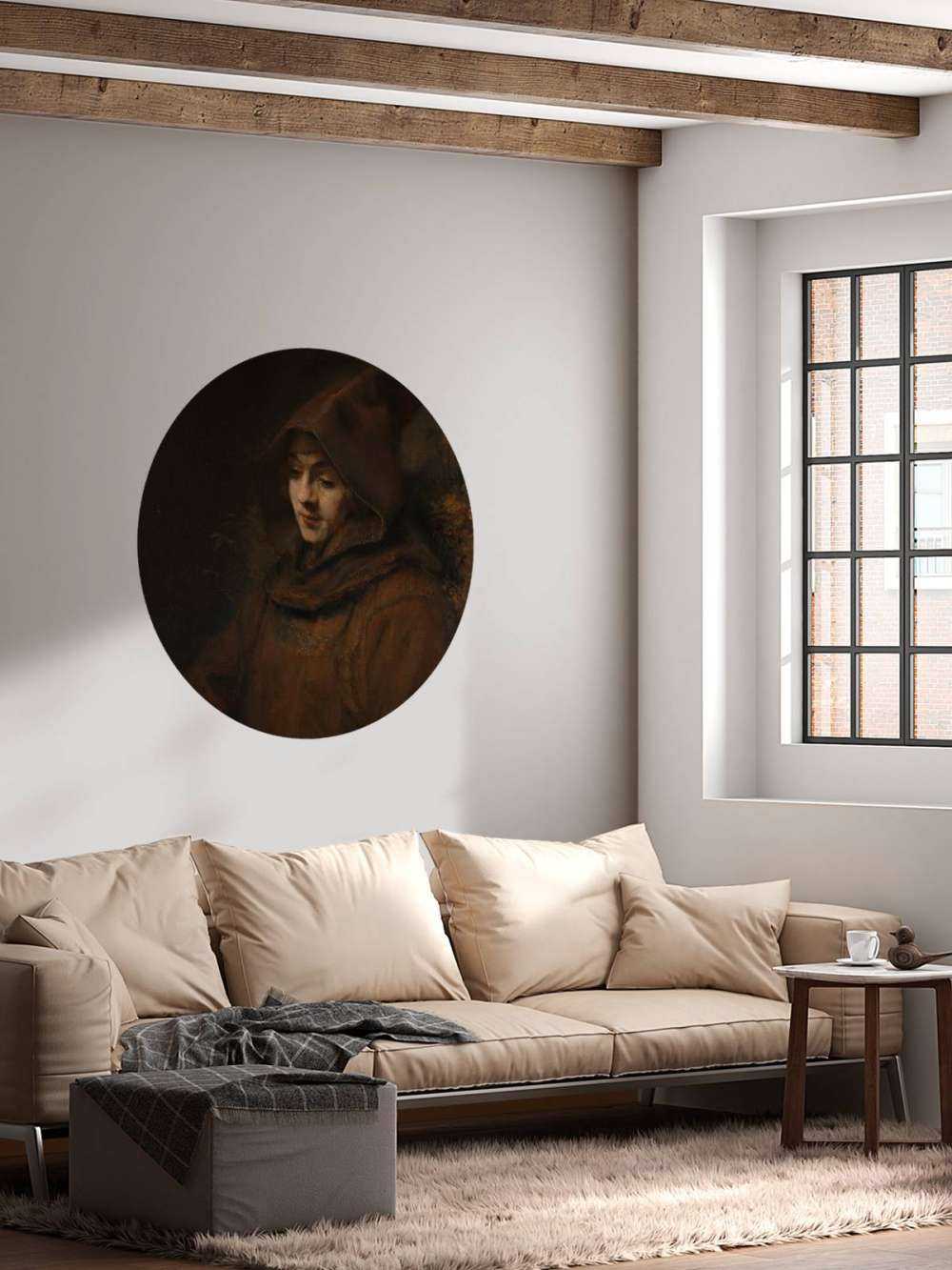 Rembrandts zoon Titus in monniksdracht