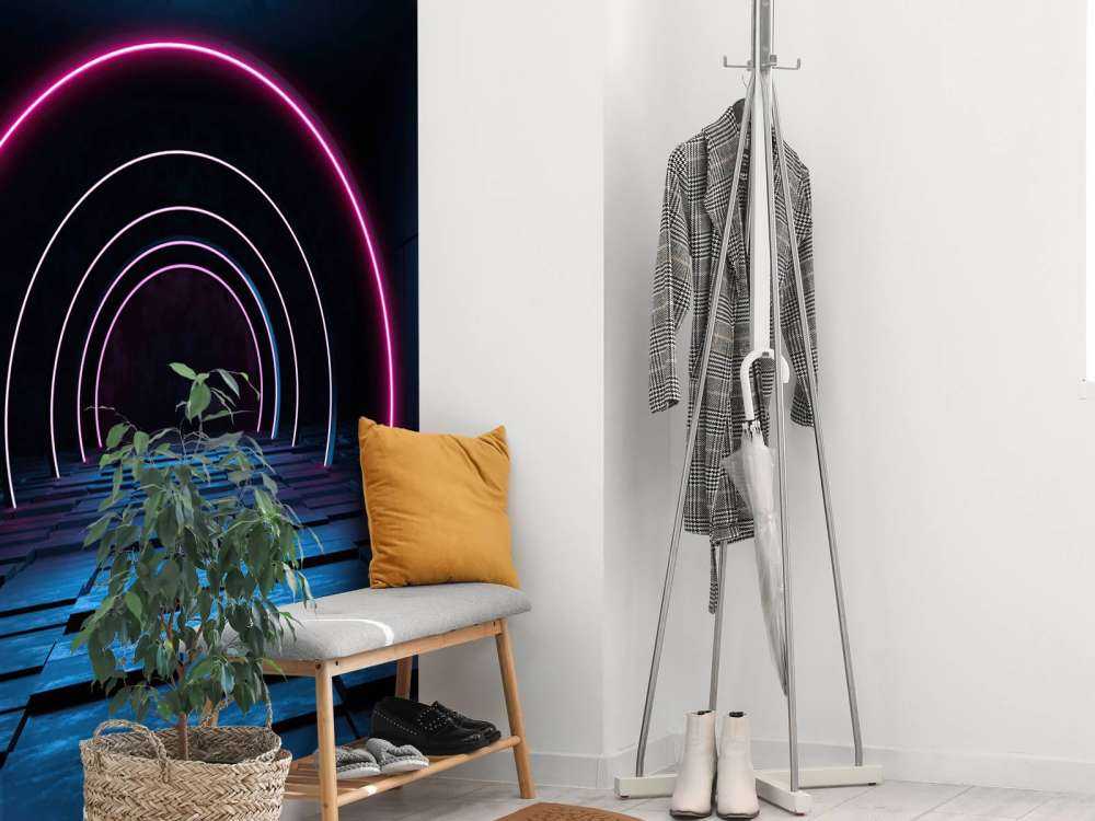 Moderne futuristische gang