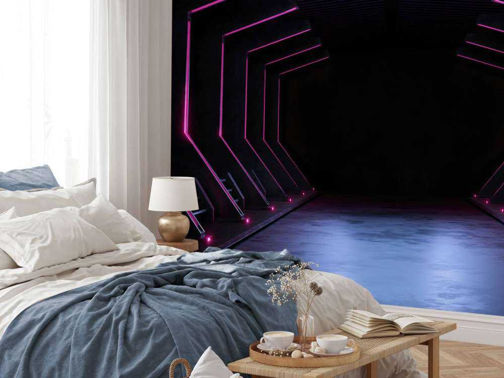 Lichtgevende 3D hal