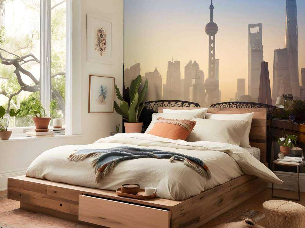 Shanghai bij zonsopkomst