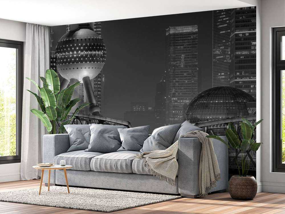 Shanghai in de nacht