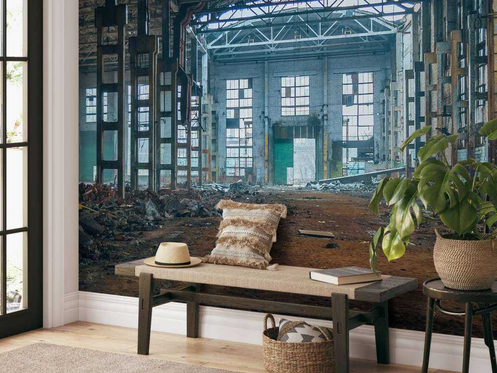 Verlaten fabriekshal