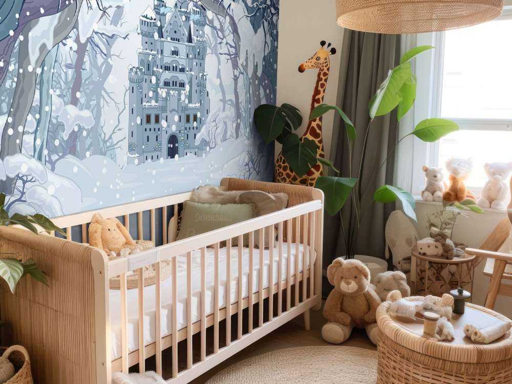 Ingesneeuwd sprookjesbos