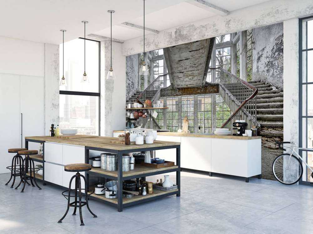 Verlaten trappenhuis