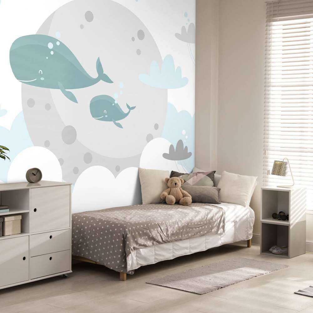 Babydesign met walvissen