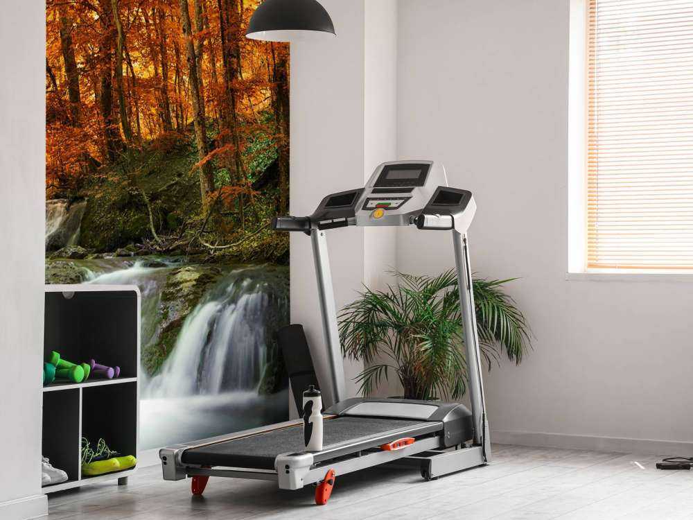 Waterval in de herfst