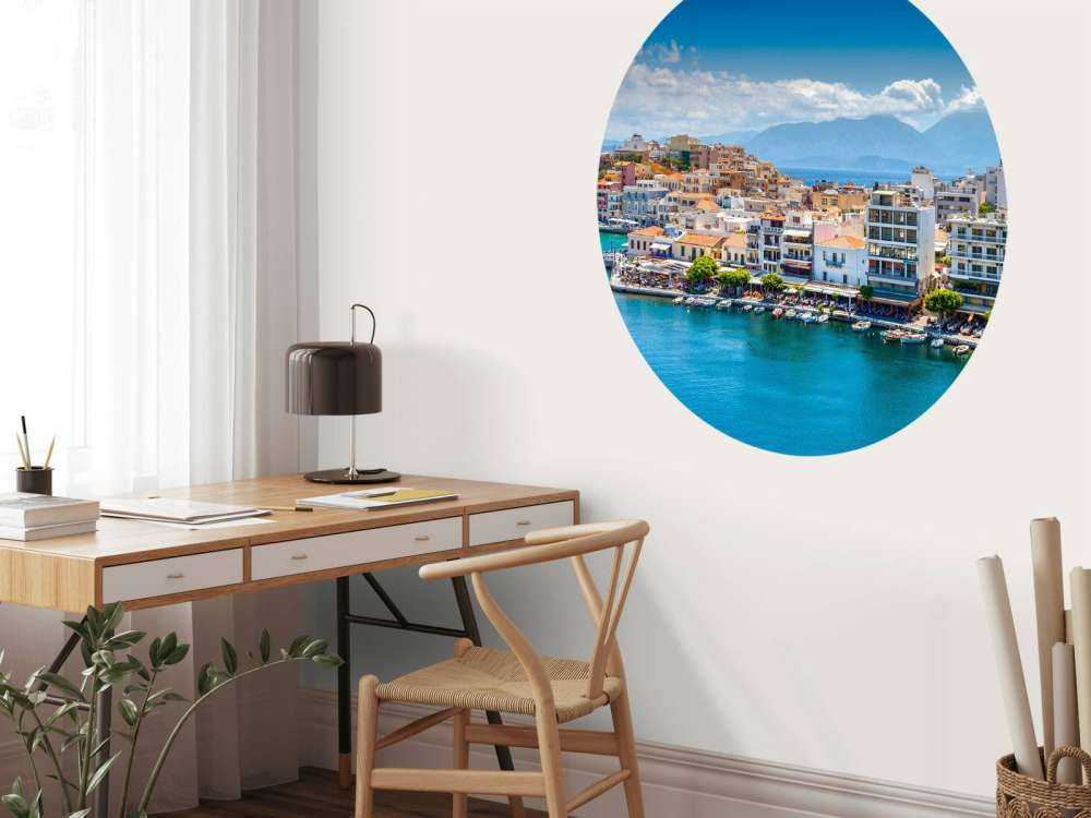 Rustgevende baai op Kreta