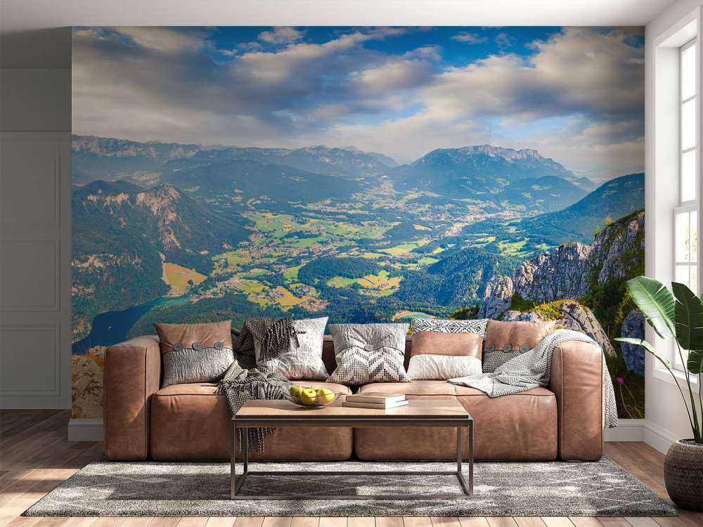 Prachtig berglandschap in de zomer