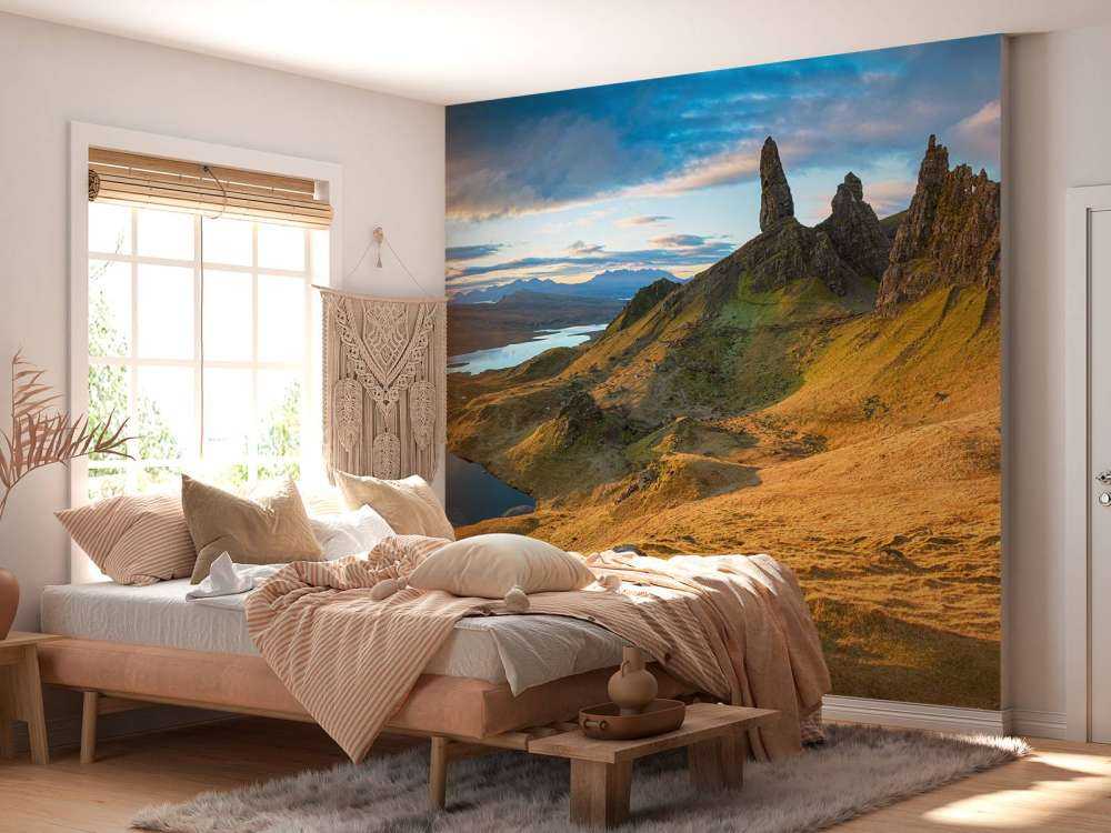 Zonsondergang in Schotland