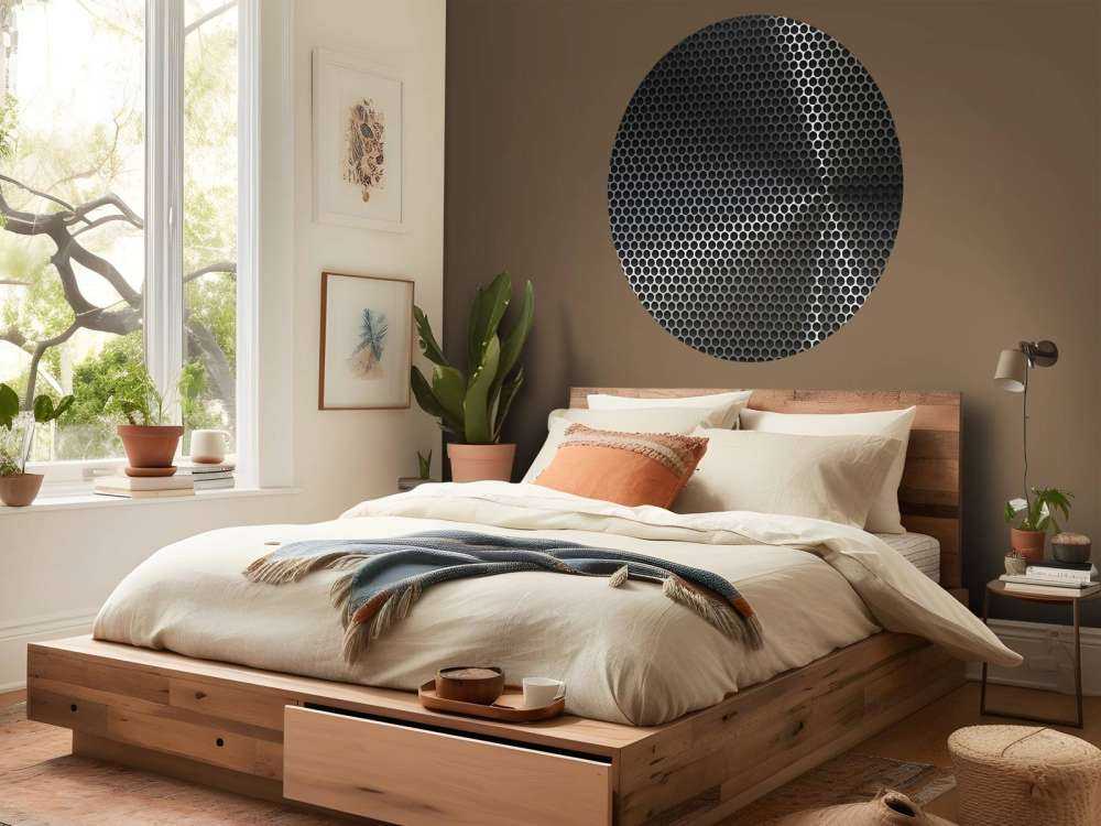 Moderne metalen achtergrond