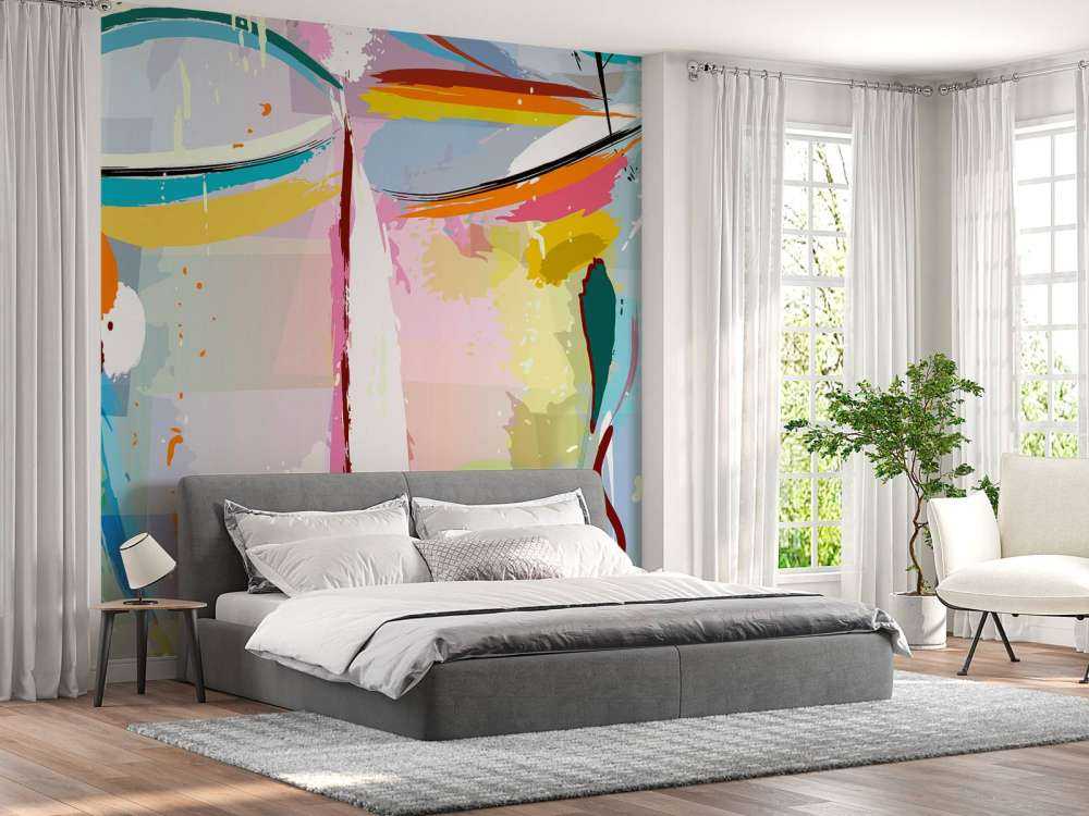 Abstract gezicht van een vrouw