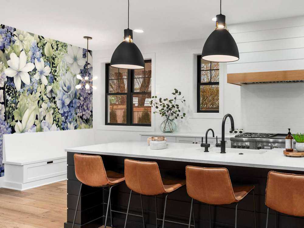 Flower festivalSEAMLESS Blue