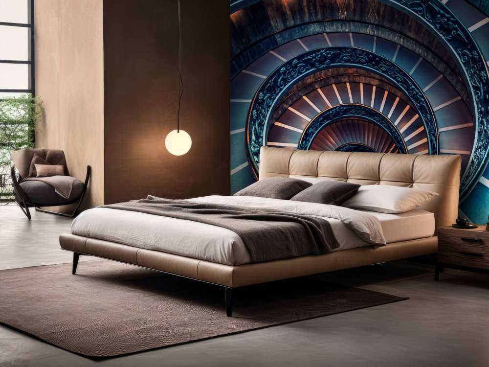 Spiraal van licht en koper