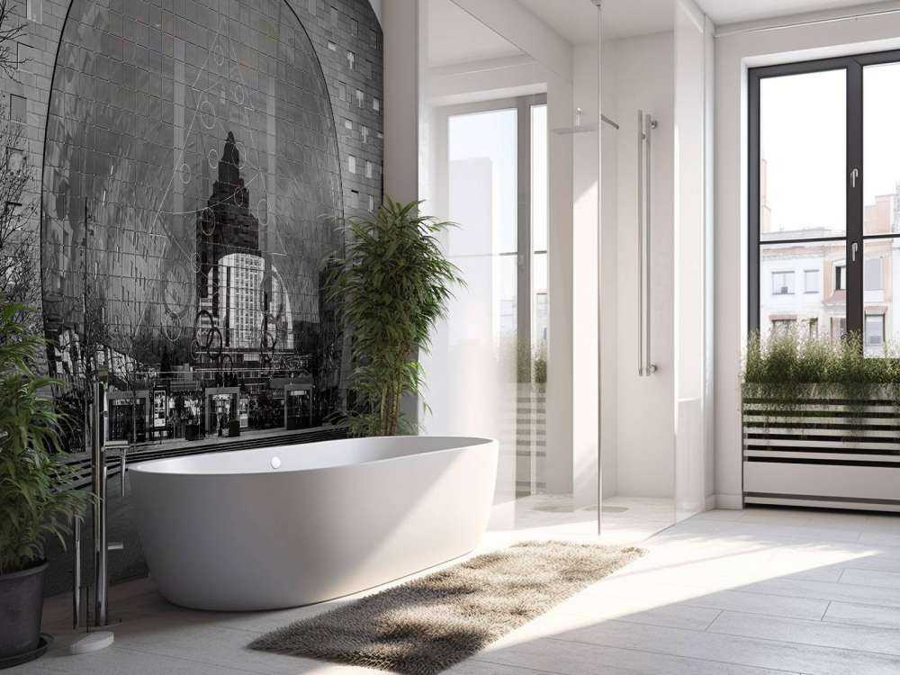 Markthal Reflecties in Monochroom