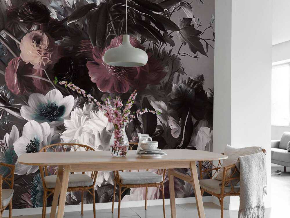 Big bouquet with anemones Orange