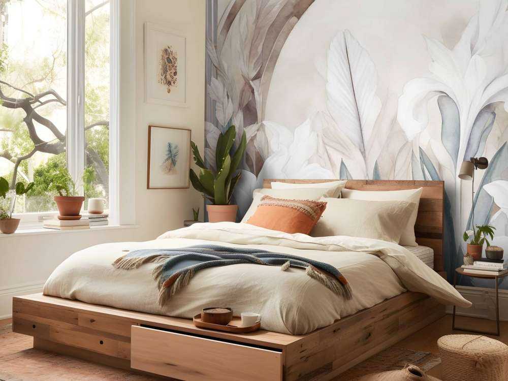 Irises at Sunrise Grey