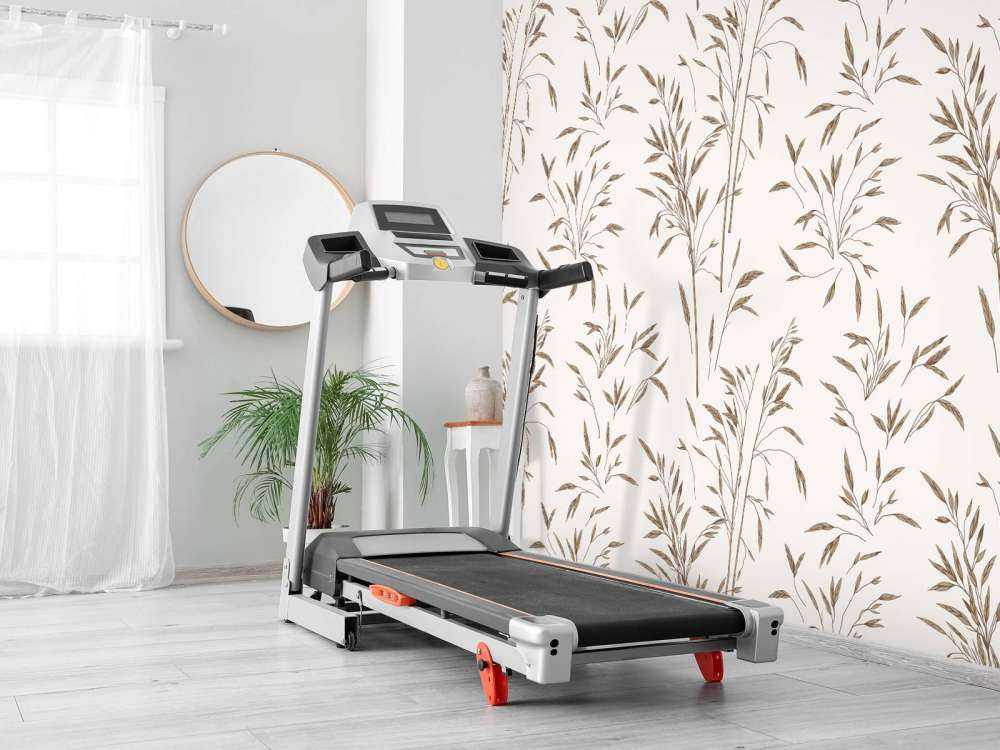 Bruine bloemen patroon