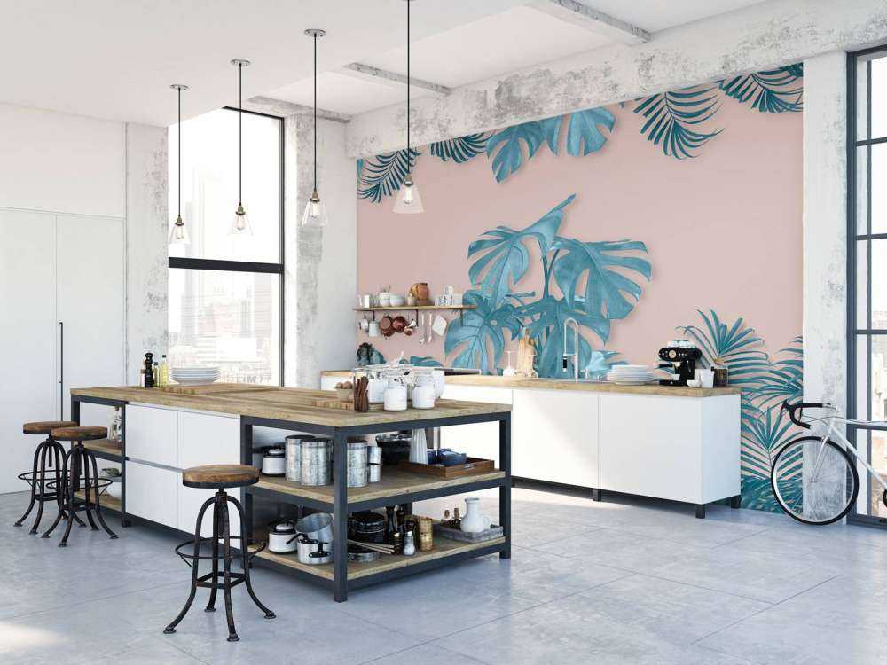 Exotisch jungleblad