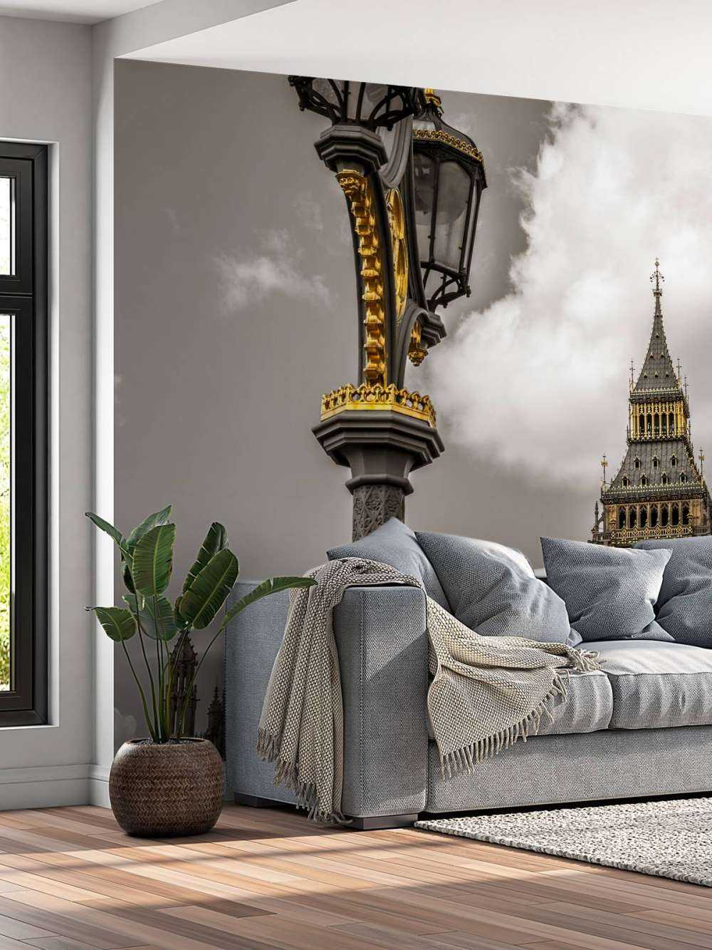 Straatlantaarn bij de Big Ben