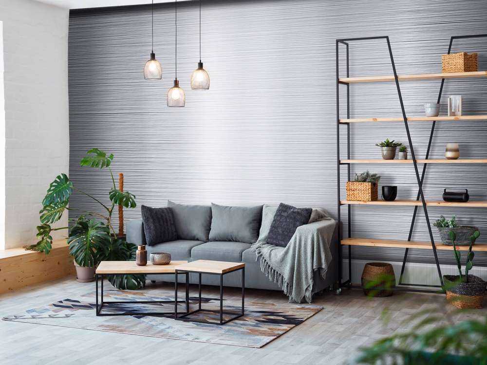 Geborstelde aluminium metalen plaat