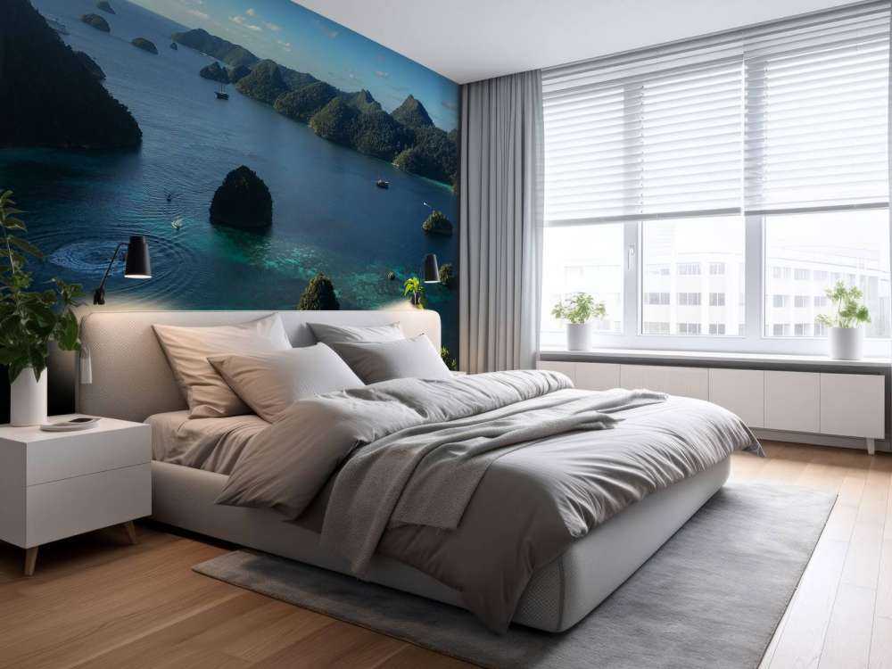 Mooi uitzicht op de zee