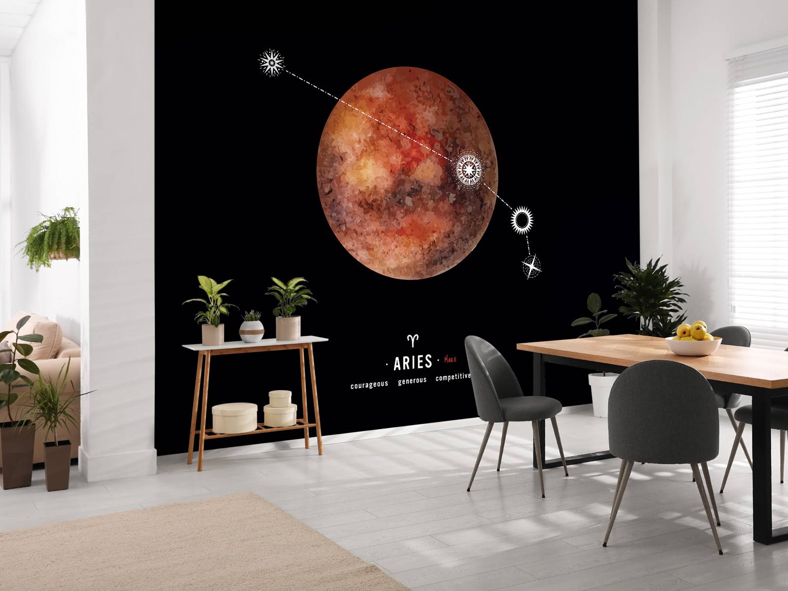 Sterrenbeeld planeet Ram