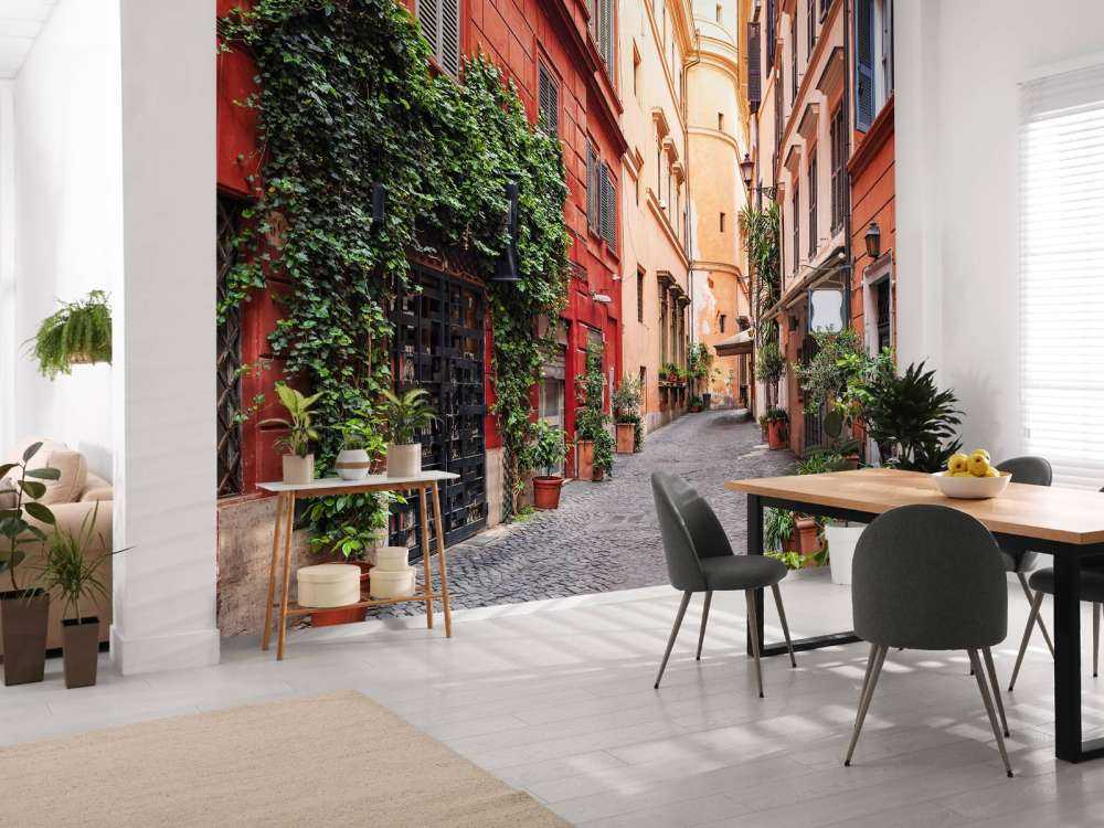 Oude middeleeuwse straat