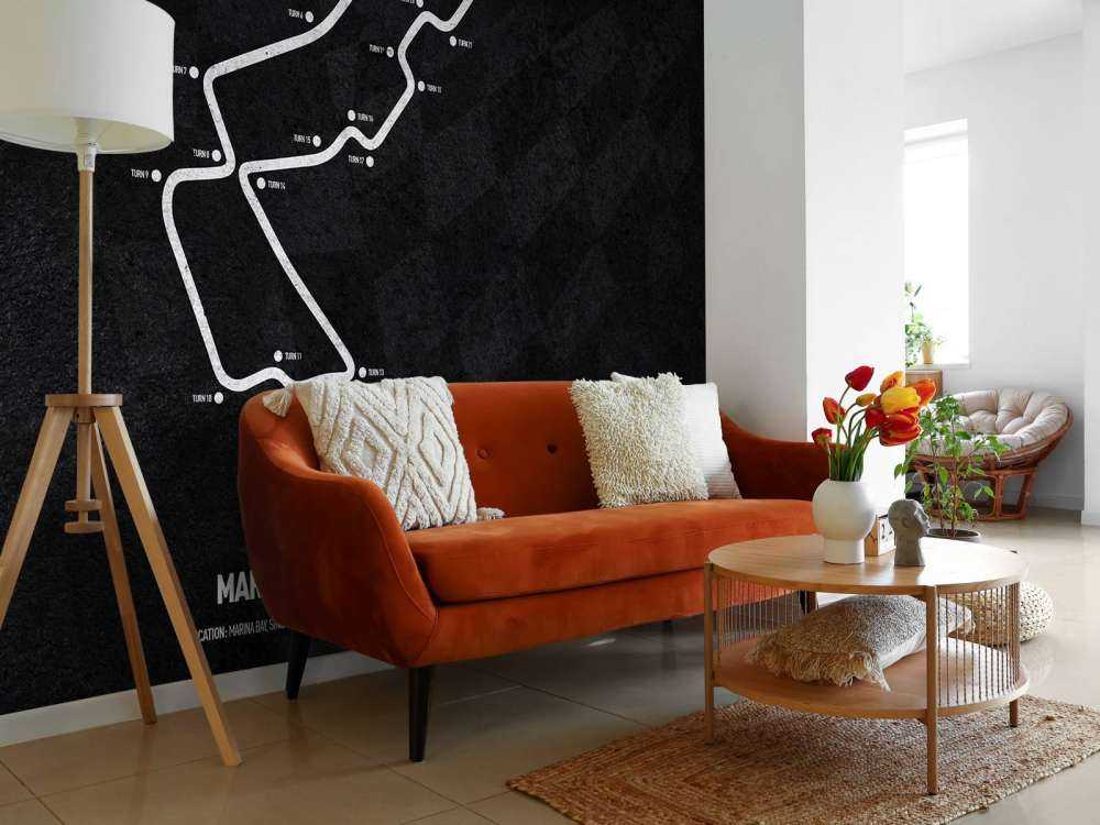 Formule 1 circuit - Marina Bay Street Circuit - Singapore