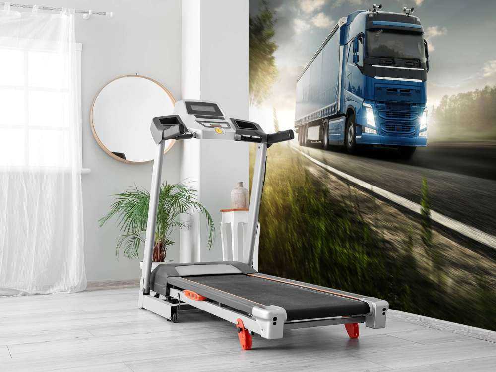 Fotobehang vrachtwagen