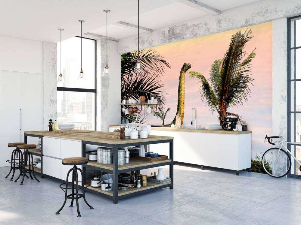 Fotobehang dinosaurus