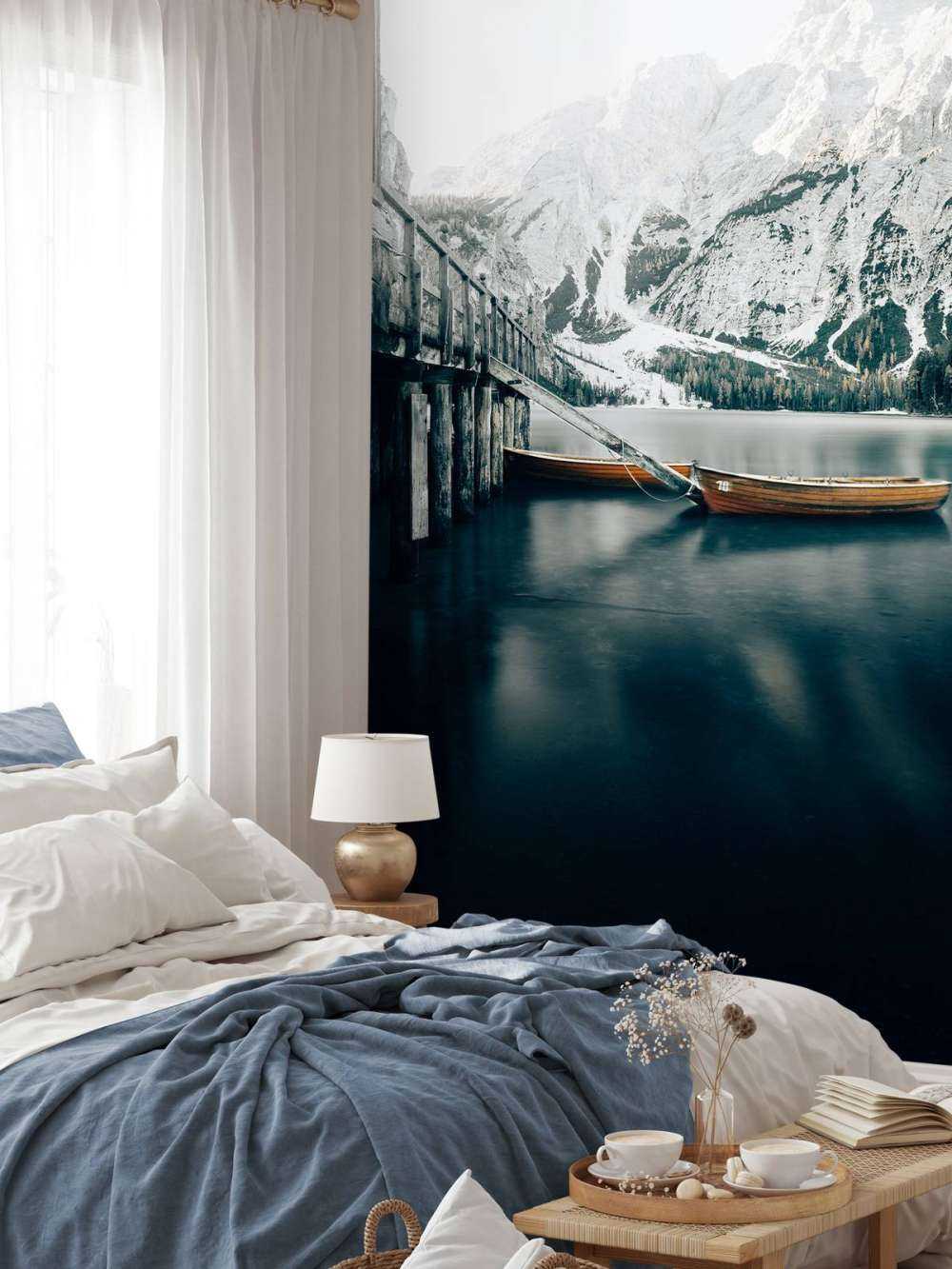 Een bevroren Lago di Braises