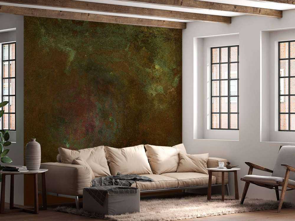 Mooi uitgelichte geoxideerde structuur