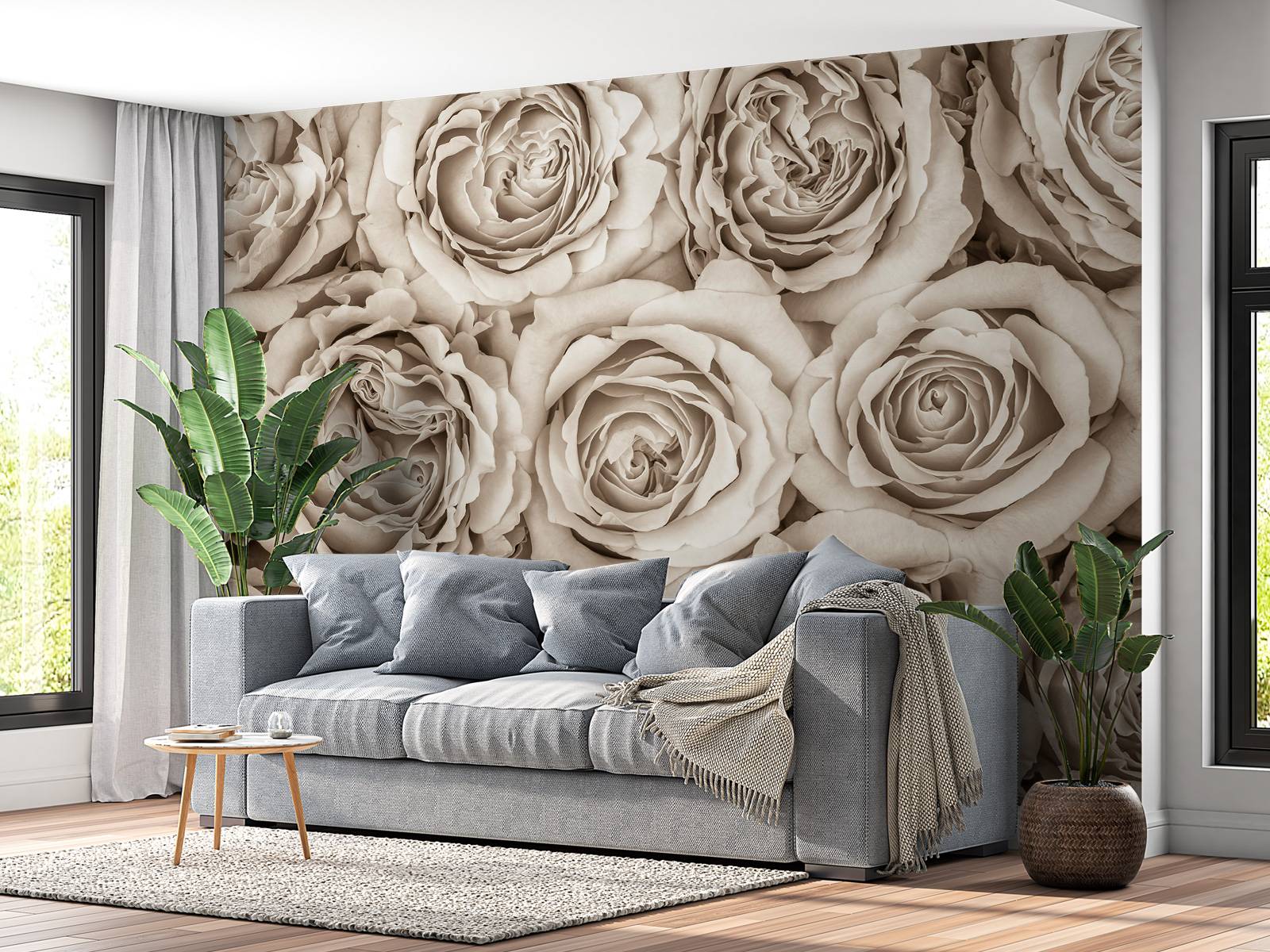 Achtergrond van rozen