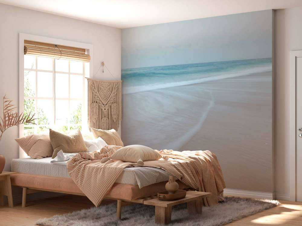 Branding bij het strand