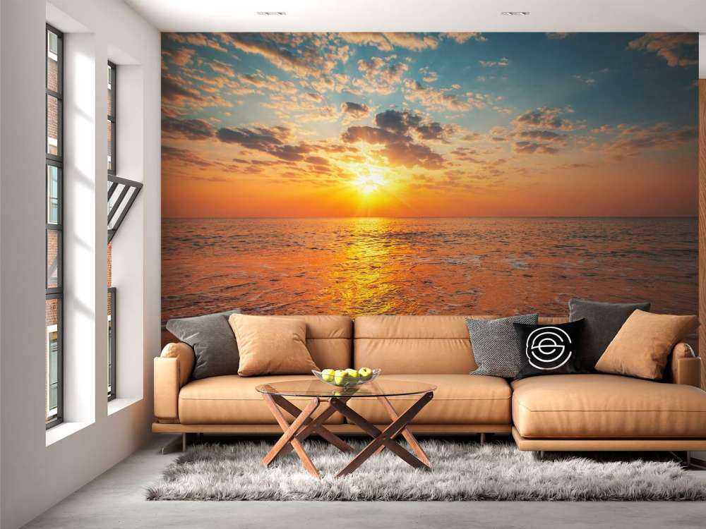 Zonsopgang over de zee