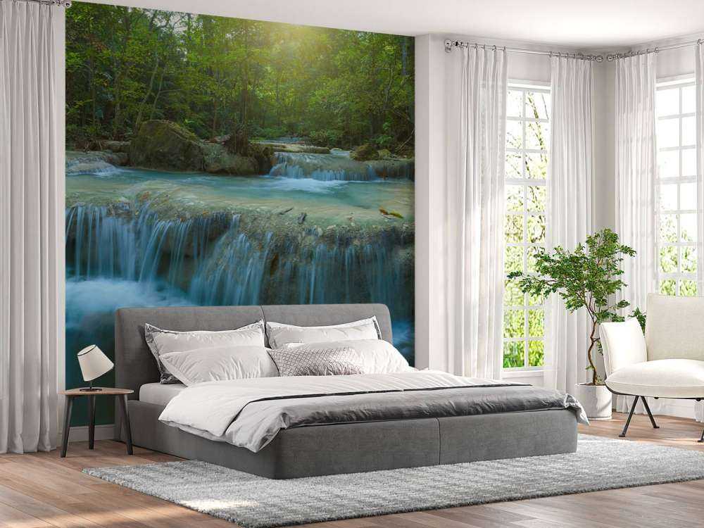 Mooie diepe waterval