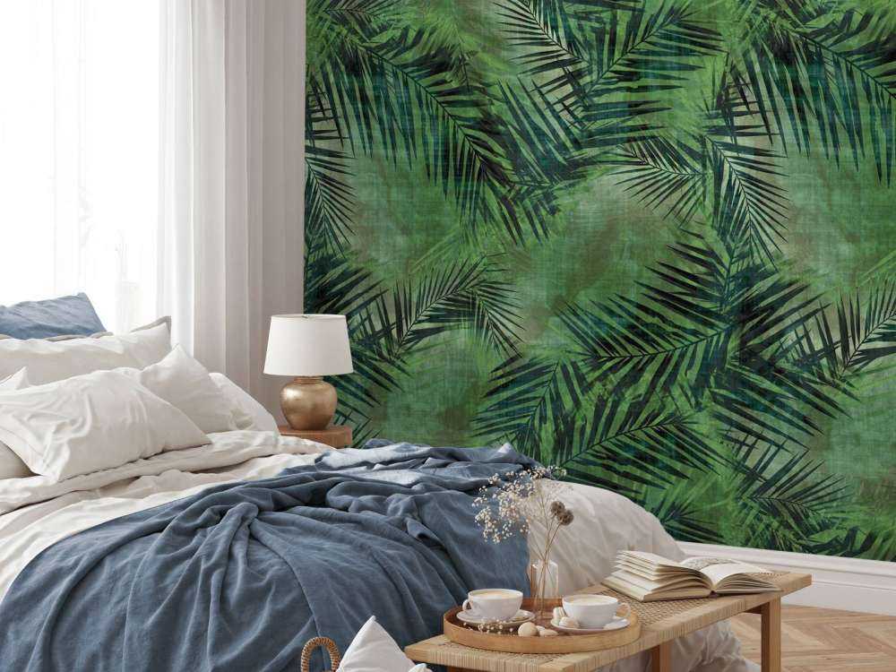 Groene tropische bladeren