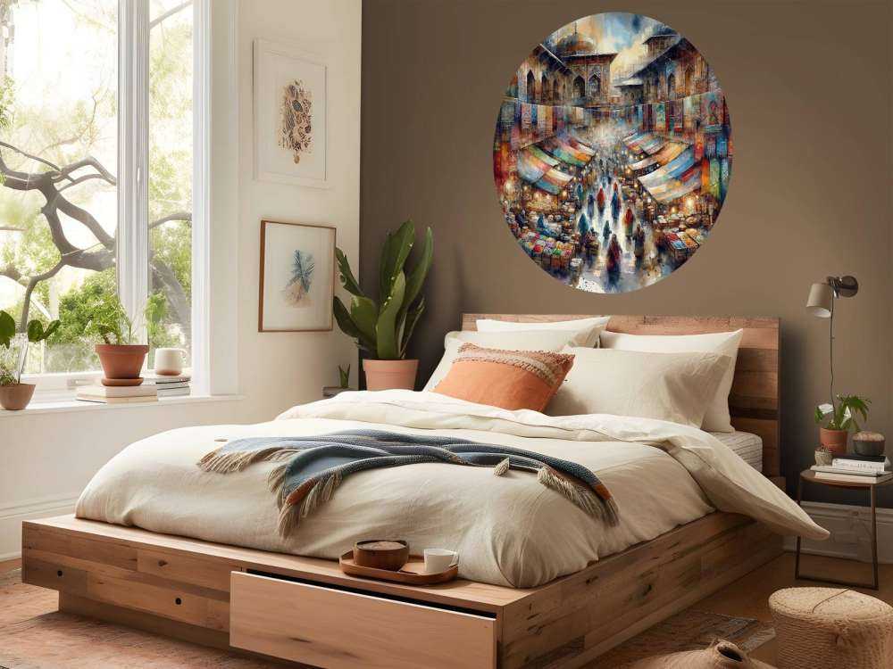 Bazaar's Symphony of Colors