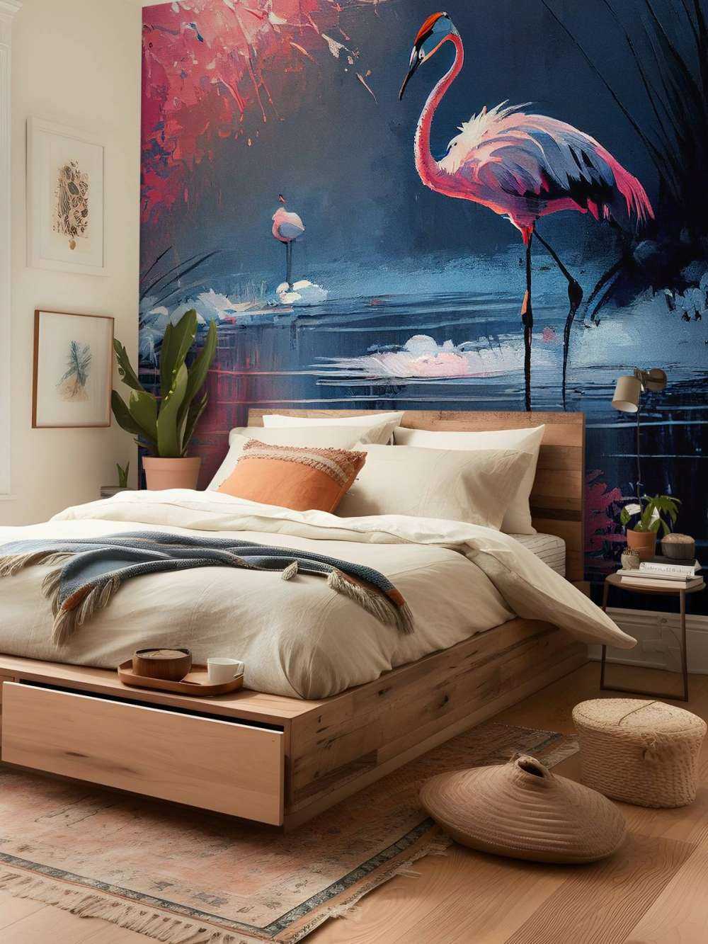 Flamingo Reflectie Symfonie