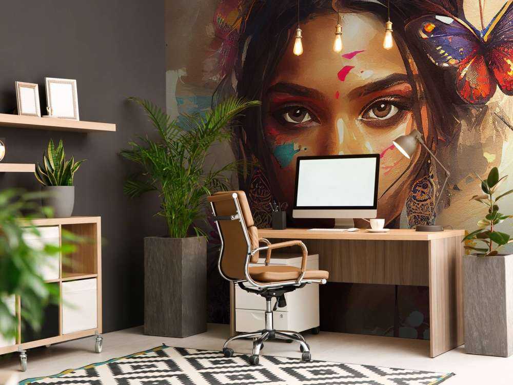 Watercolor Hindu Woman #1