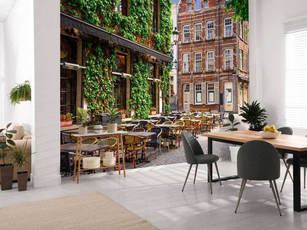 Oud straatje in Antwerpen