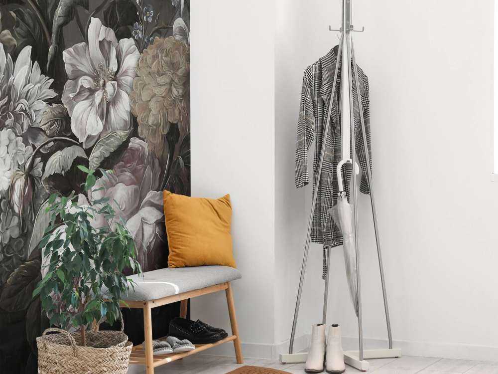 Bouquet with Poppies and Crocus