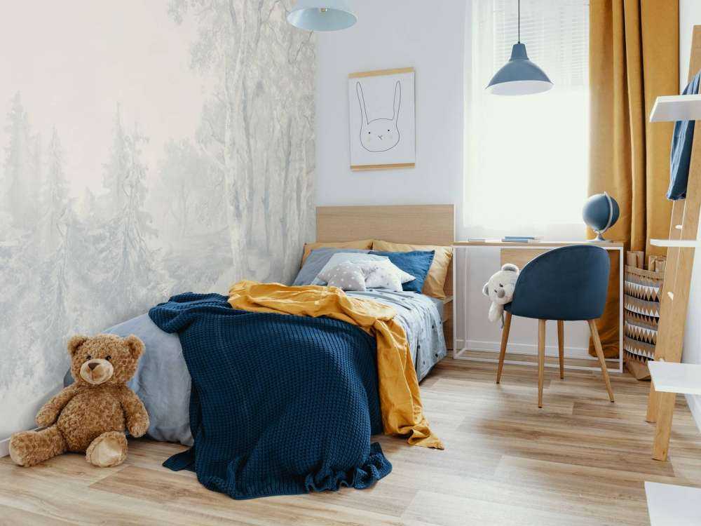 Forest Landscape Blue #1