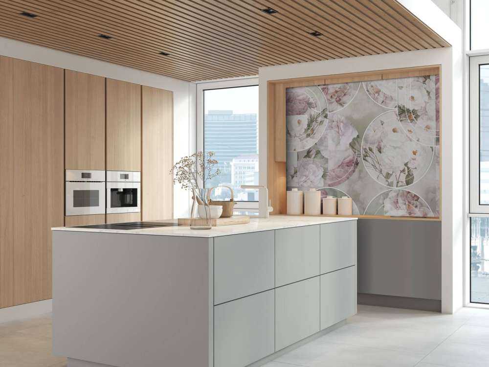 Timeless Floral Elegance - Blush Green