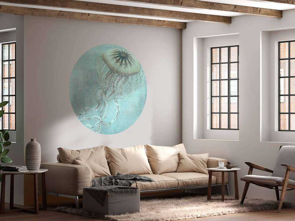 Turquoise jellyfish