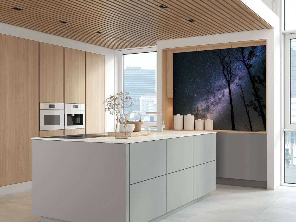 Sterren tussen de bomen