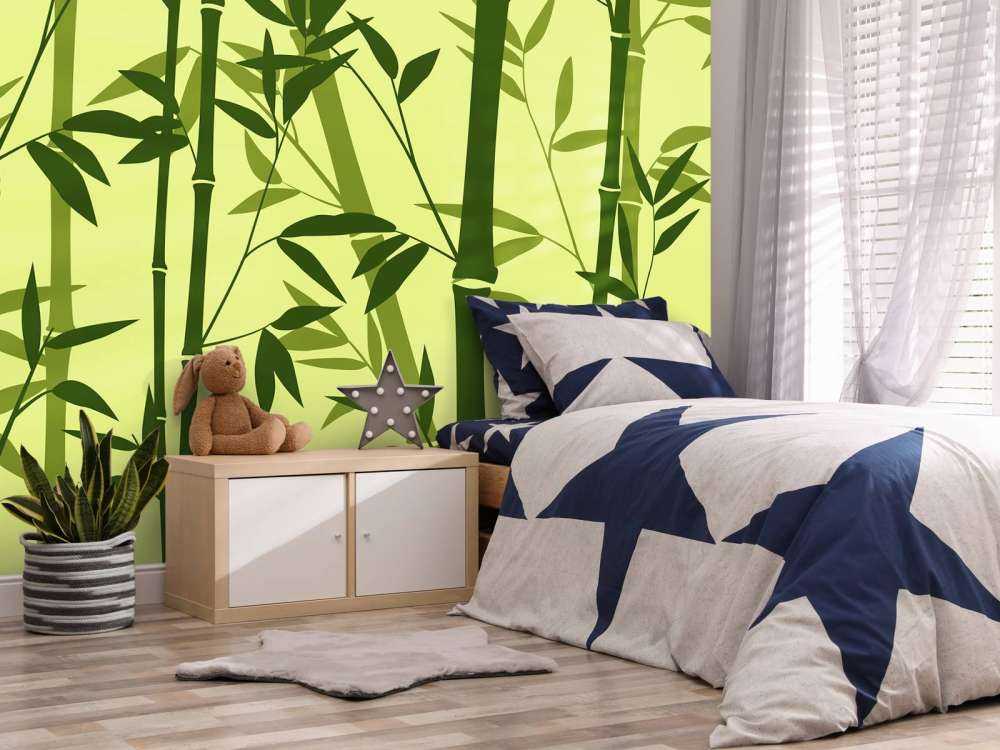 Illustratie van bamboebos