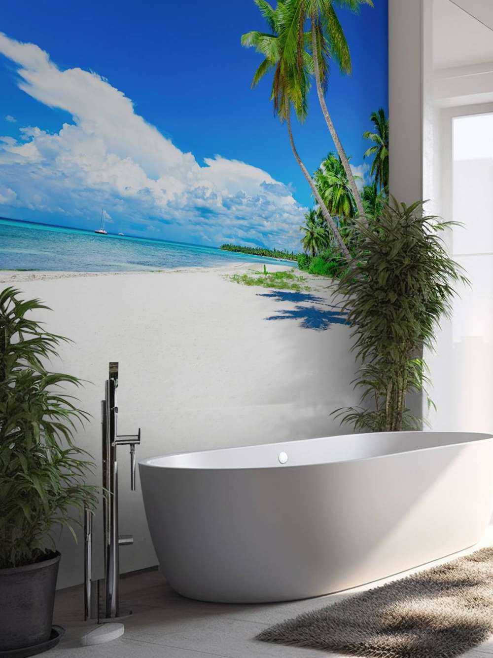 Paradijselijk tropisch strand